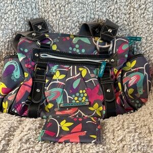 Lily Bloom - Colorful Women's Bag with Bird Pattern